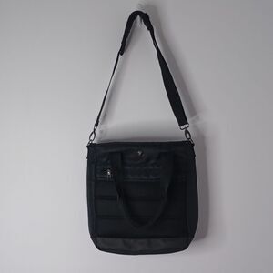 GAIAM Black Yoga Knapsack Single Strap Backpack Tote Gaiam Yoga Knapsack Single Strap Backpack Tote Bag Black  main image 2